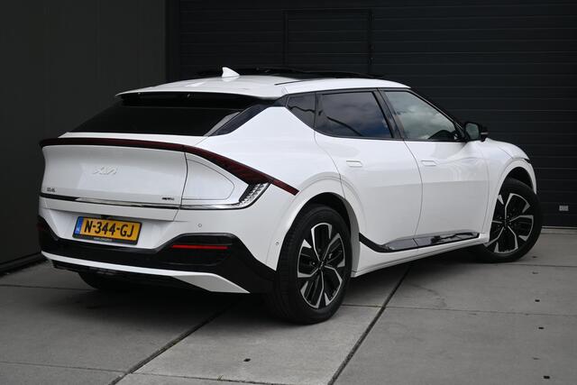KIA EV6 GT-Line 77.4 kWh | TREKHAAK | SCHUIF/KANTELDAK | MERIDIAN | STUUR/STOELVERWARMING | 360 CAMERA | HEAD-UP | ADAPT. CRUISE CONTROL | CLIMATE CONTROL | PDC | LMV