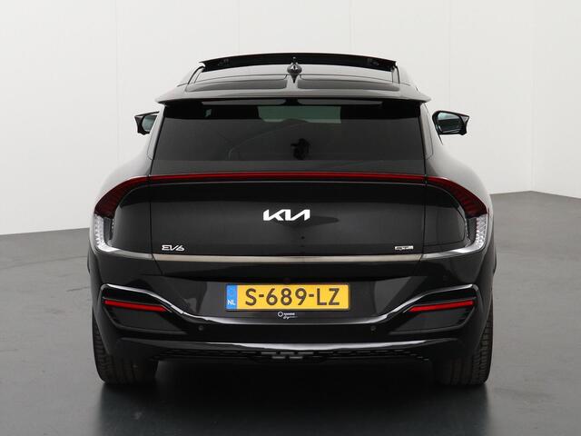 KIA EV6 GT-Line AWD 77.4 kWh Kia EV6 GT-Line AWD 77 kWh | Demo | 12% bijtelling | Panoramadak | Navigatiesysteem | Parkeercamera | Stoelverwarming | Apple carplay