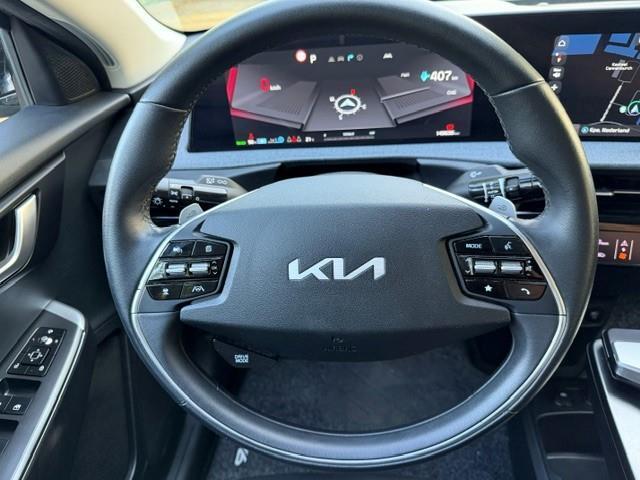 KIA EV6 AIR 77,4kWh SOH 100%/Trekhaak/Halfleer/Navi/Led/Camera/Garantie
