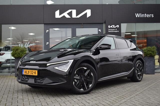 KIA EV6 Light Edition 63 kWh Facelift | Stoel+ Stuurverwarming | Adaptive Cruise Control | Navigatie | Tot 10 jaar Fabrieksgarantie geldig t/m 12-05-2035