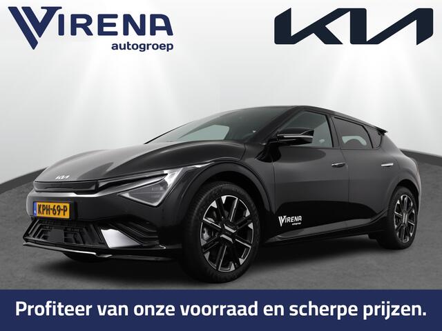 KIA EV6 GT-Line Business Edition 84 kWh LED Matrix - Stoel-/Stuurverwarming - Elektr.bedienbare achterklep - Achteruitrijcamera - Fabrieksgarantie t/m 2033