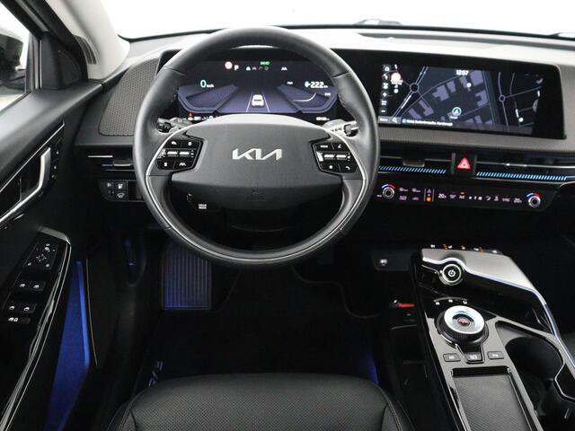 KIA EV6 Plus 77.4 kWh | SOH 96,8% | Leder | Memory | Stuur/stoel verwarming | Stoel ventilatie | Meridian sound | Adaptive cruise | Carplay | Sfeerverlichting | Camera | Park assist