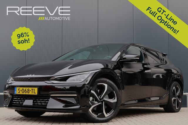 KIA EV6 GT-Line AWD 77.4 kWh | Head-up | 360 Camera | Stoelverwarming V+A | Stoelventilatie | Adaptive Cruise | Elektrische achterklep | 20 Inch