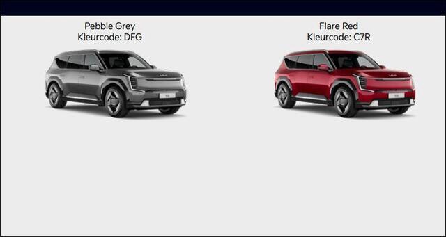 KIA EV9 Air 99.8 kWh | Snel leverbaar | Clima | Navi | 7-pers. | Adapt. Cruise | Stoel-/stuurverwarming | 360 camera | *Full Operationeel Lease ¤ 874,-