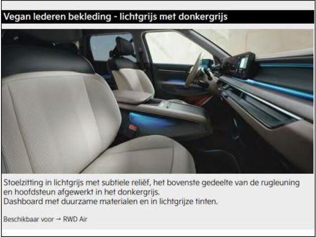 KIA EV9 Air 99.8 kWh | Clima | Navi | 7-pers. | Adapt. Cruise | Stoel-/stuurverwarming | Elek. stoelen | 360 camera