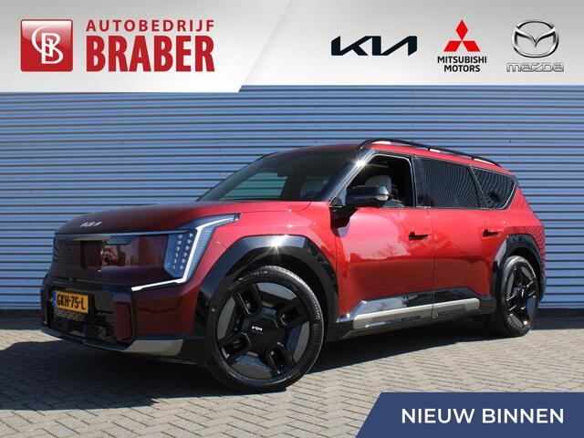 KIA EV9 GT-Line AWD 99.8 kWh | 7-zits | Stoelverwarming/ventilatie v+a | Camera rondom | Pano dak | HUD | Leer | 21" LM |