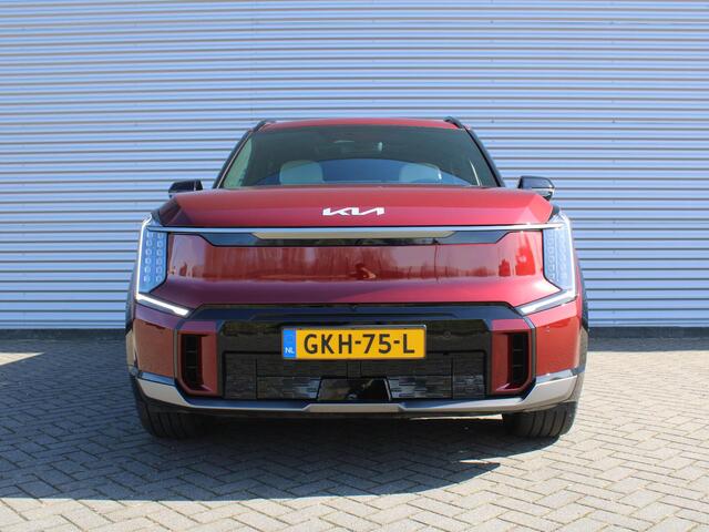 KIA EV9 GT-Line AWD 99.8 kWh | 7-zits | Stoelverwarming/ventilatie v+a | Camera rondom | Pano dak | HUD | Leer | 21" LM |