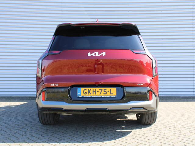 KIA EV9 GT-Line AWD 99.8 kWh | 7-zits | Stoelverwarming/ventilatie v+a | Camera rondom | Pano dak | HUD | Leer | 21" LM |