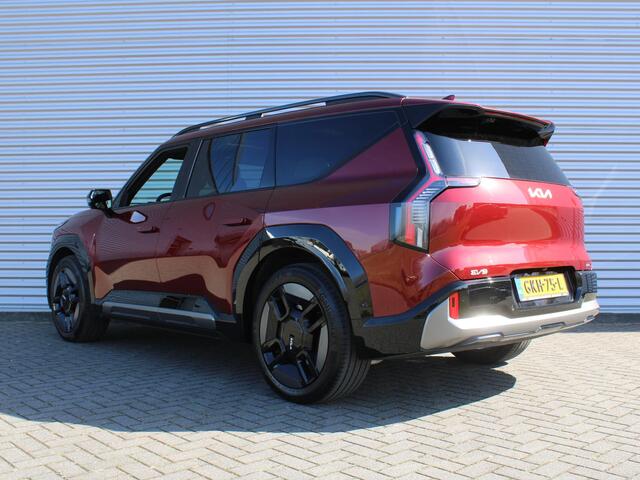 KIA EV9 GT-Line AWD 99.8 kWh | 7-zits | Stoelverwarming/ventilatie v+a | Camera rondom | Pano dak | HUD | Leer | 21" LM |