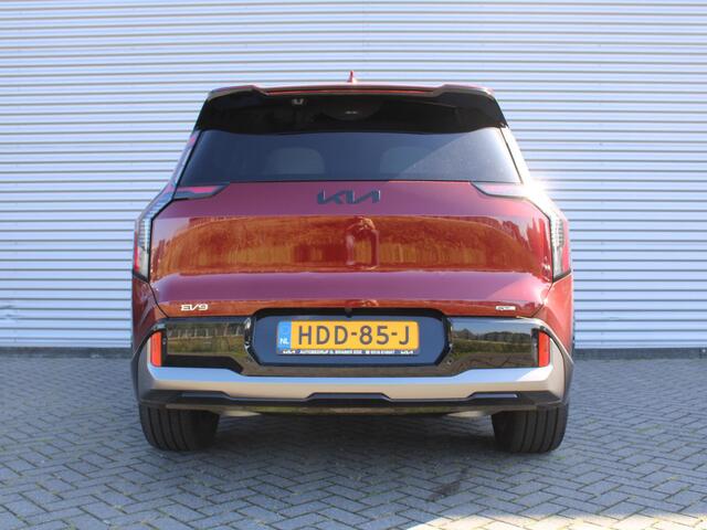 KIA EV9 GT-Line AWD 99.8 kWh | 7-zits | Stoelverwarming/ventilatie v+a | Camera rondom | Pano dak | HUD | Leer | 21" LM |