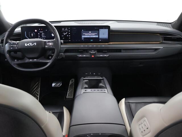 KIA EV9 GT-Line AWD 99.8 kWh | Trekhaak | 7 Persoons | 360 Camera | Stoel Massage | Stoelverwarming Stoelverkoeling Voor + Achter | Dubbel Panoramadak | Meridian audio |