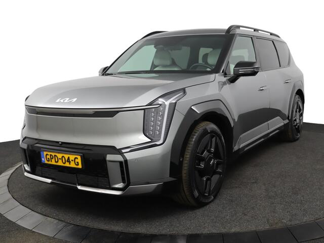 KIA EV9 GT-Line AWD 99.8 kWh - SOH 98,9 % Apple Carplay/Android Auto - Cruise Control - Dodehoekdetectie - Elektrische Glazen Schuif-/Kanteldak - Navigatie - Stoel/Stuur Verwarming - Fabrieksgarantie tot 10-2031