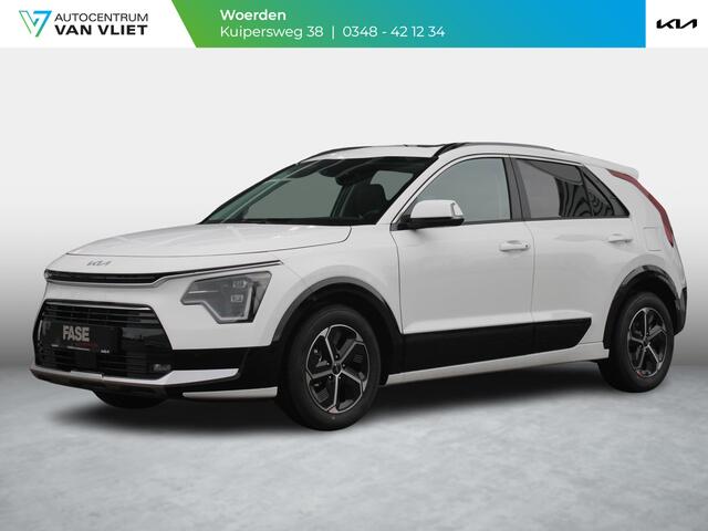KIA Niro 1.6 GDi Hybrid DynamicPlusLine | Sept leverbaar | LED | Clima | Navi | Carplay | Stoel-/stuurverwarming | Schuif-/kanteldak | Head-up display