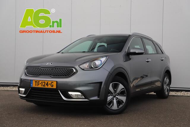 KIA Niro 1.6 GDi Hybrid DynamicLine Automaat Half Leder Navigatie Camera Lane Assist Clima Cruise PDC Carplay Android Bluetooth LED