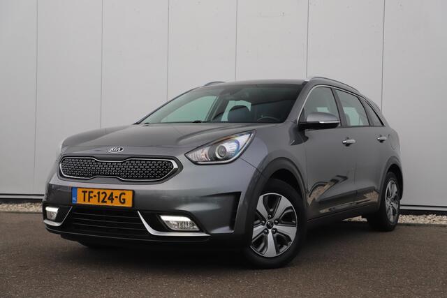 KIA Niro 1.6 GDi Hybrid DynamicLine Automaat Half Leder Navigatie Camera Lane Assist Clima Cruise PDC Carplay Android Bluetooth LED