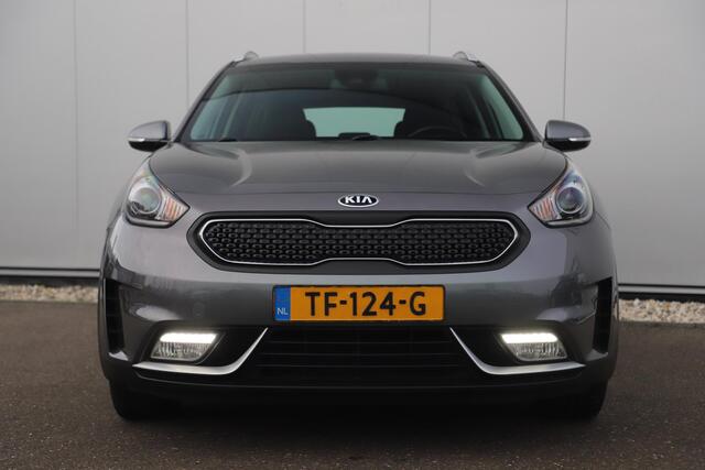 KIA Niro 1.6 GDi Hybrid DynamicLine Automaat Half Leder Navigatie Camera Lane Assist Clima Cruise PDC Carplay Android Bluetooth LED