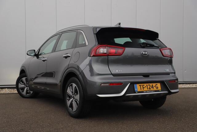 KIA Niro 1.6 GDi Hybrid DynamicLine Automaat Half Leder Navigatie Camera Lane Assist Clima Cruise PDC Carplay Android Bluetooth LED