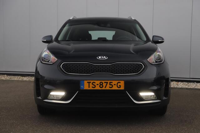 KIA Niro 1.6 GDi Hybrid DynamicLine Automaat Half Leder Navigatie Camera Lane Assist Clima Cruise PDC Carplay Android Bluetooth LED