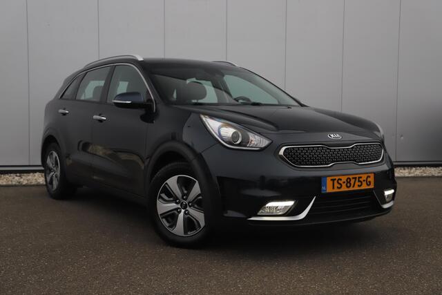 KIA Niro 1.6 GDi Hybrid DynamicLine Automaat Half Leder Navigatie Camera Lane Assist Clima Cruise PDC Carplay Android Bluetooth LED