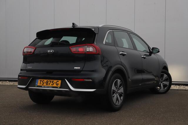 KIA Niro 1.6 GDi Hybrid DynamicLine Automaat Half Leder Navigatie Camera Lane Assist Clima Cruise PDC Carplay Android Bluetooth LED