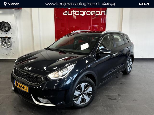 KIA Niro 1.6 GDi Hybrid DynamicLine Nederlandse auto, cruise control adaptief, achteruitrijcamera, Apple carplay, elektrisch inklapbare spiegels, climate control |