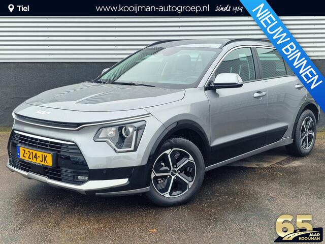 KIA Niro 1.6 GDi Hybrid DynamicLine Navigatie, Nieuw geleverd en dealeronderhouden, Parkeersensoren voor achter, Adaptieve cruise control, Lane assist, Climate control, BTW-auto