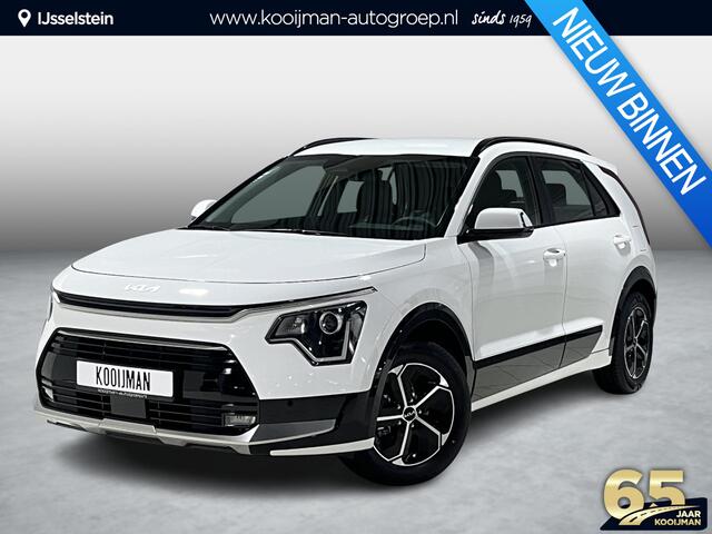 KIA Niro 1.6 GDi Hybrid DynamicLine ¤2700,- Voordeel! ACTIE ! Voorraaddeal! Nieuw uit voorraad leverbaar! Meerdere kleuren en uitvoeringen direct leverbaar