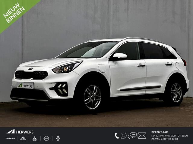 KIA Niro 1.6 GDi PHEV DynamicLine Automaat / Dealer onderhouden / Trekgewicht 1.300 kg / EAER 49 km stad 65 km / Navigatie / Stuur-, stoel- en achterbankverwarming / Apple Carplay Android /
