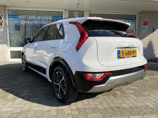 KIA Niro 1.6 GDi Hybrid DynamicLine Navigatie Full map*Achteruitrij camers//Cruise control Adaptief Stop&Co/ Climate contr. Autom./Apple Carplay/Keyless entryenStart/Led Mistlampen/Dagrijverl./Elektr. verst.b. en verw. Buitensp