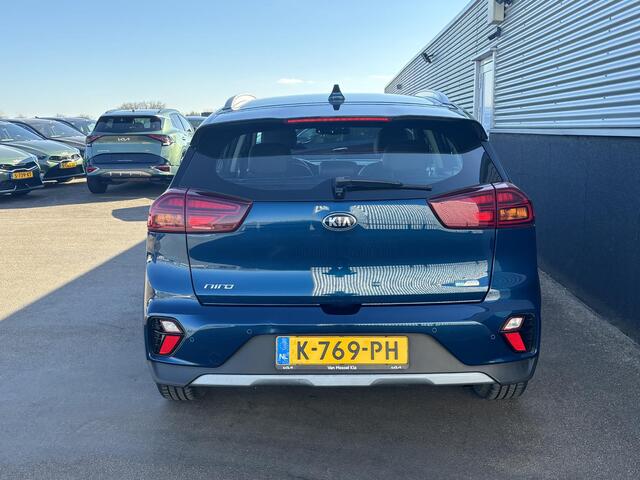KIA Niro 1.6 GDi Hybrid DynamicLine Navigatie, Achteruitrijcamera, Adaptieve cruise control, Nieuw geleverd en complete onderhoudshistorie, 1e eign. BTW-auto