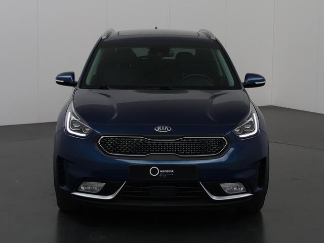 KIA Niro 1.6 GDi Hybrid ExecutiveLine | Trekhaak | Panoramadak | Lederen Bekleding | JBL Audio | Dodehoekdetectie | Stoel/Stuurwielverwarming | Stoelventilatie | Elektrisch bedienbare bestuurdersstoel met geheugenfunctie