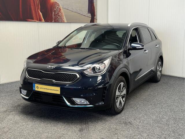 KIA Niro 1.6 GDi Hybrid DynamicLine STOF/LEDER NAVIGATIE ADAPTIVE CRUISE CONTROL CLIMATE CONTROL KEYLESS GO APPLE CARPLAY/ANDROID RIJSTROOKSENSOREN ACHTERUITRIJCAMERA ZEER MOOI !! 3010