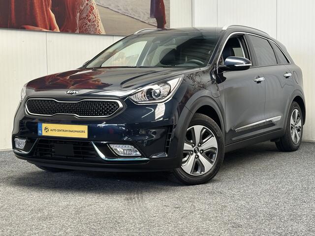KIA Niro 1.6 GDi Hybrid DynamicLine STOF/LEDER NAVIGATIE ADAPTIVE CRUISE CONTROL CLIMATE CONTROL KEYLESS GO APPLE CARPLAY/ANDROID RIJSTROOKSENSOREN ACHTERUITRIJCAMERA ZEER MOOI !! 3010