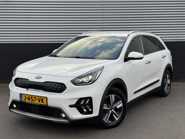 KIA Niro 1.6 GDi Hybrid DynamicPlusLine Navigatie, Lederen bekleding, Stoel- & Stuurwielverwarming, Dodehoekdetectie, Nieuw geleverd en dealeronderhouden, 1e eign. BTW-auto