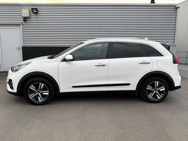 KIA Niro 1.6 GDi Hybrid DynamicPlusLine Navigatie, Lederen bekleding, Stoel- & Stuurwielverwarming, Dodehoekdetectie, Nieuw geleverd en dealeronderhouden, 1e eign. BTW-auto