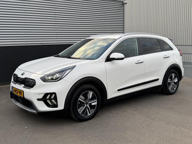 KIA Niro 1.6 GDi Hybrid DynamicPlusLine Navigatie, Lederen bekleding, Stoel- & Stuurwielverwarming, Dodehoekdetectie, Nieuw geleverd en dealeronderhouden, 1e eign. BTW-auto