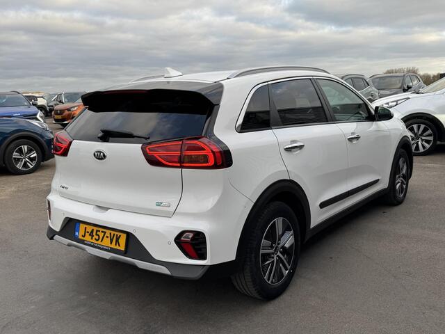 KIA Niro 1.6 GDi Hybrid DynamicPlusLine Navigatie, Lederen bekleding, Stoel- & Stuurwielverwarming, Dodehoekdetectie, Nieuw geleverd en dealeronderhouden, 1e eign. BTW-auto