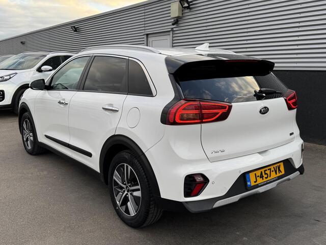 KIA Niro 1.6 GDi Hybrid DynamicPlusLine Navigatie, Lederen bekleding, Stoel- & Stuurwielverwarming, Dodehoekdetectie, Nieuw geleverd en dealeronderhouden, 1e eign. BTW-auto