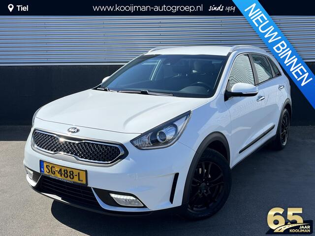 KIA Niro 1.6 GDi Hybrid DynamicLine Navigatie, Achteruitrijcamera, Cruise control, 1e eign. Nieuw geleverd en dealeronderhouden, parkeersensoren, Climate control