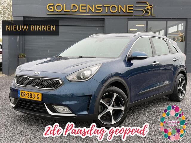KIA Niro 1.6 GDi Hybrid First Edition Navi,Camera,Trekhaak,Stoelverw,Clima,Cruise,PDC,Carplay,Leder,Bluetooth,Elek ramen,LM velgen,N.A.P,APK tot 08-2025