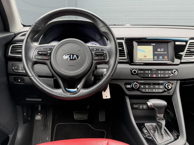 KIA Niro 1.6 GDi Hybrid First Edition Navi,Camera,Trekhaak,Stoelverw,Clima,Cruise,PDC,Carplay,Leder,Bluetooth,Elek ramen,LM velgen,N.A.P,APK tot 08-2025