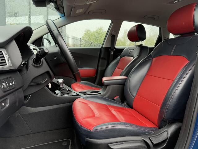 KIA Niro 1.6 GDi Hybrid First Edition Navi,Camera,Trekhaak,Stoelverw,Clima,Cruise,PDC,Carplay,Leder,Bluetooth,Elek ramen,LM velgen,N.A.P,APK tot 08-2025