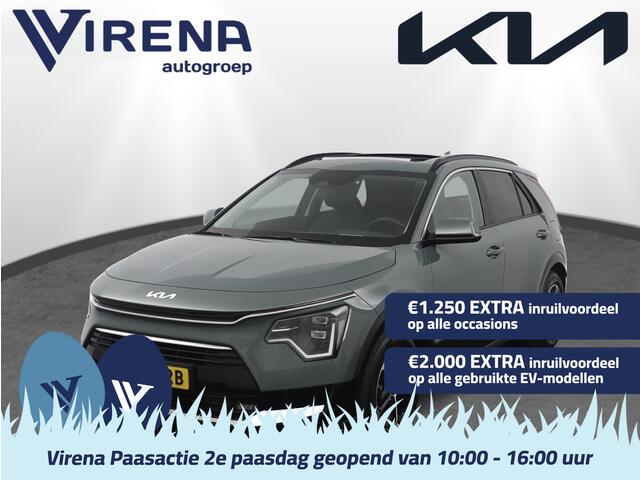 KIA Niro 1.6 GDi Hybrid DynamicPlusLine - Schuif/kanteldak - Adaptief Cruise Control - Stoel/Stuurverwarming - Parkeerhulp voor & achter - Navigatie Fabrieksgarantie tot 06-2031