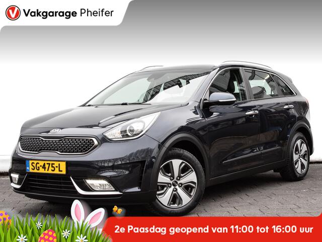 KIA Niro 1.6 GDi Hybrid Dynamicline Trekhaak/ Half leer/ Cruise control/ Camera/ Carplay/ Navigatie/ 16" Lmv