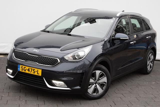 KIA Niro 1.6 GDi Hybrid Dynamicline Trekhaak/ Half leer/ Cruise control/ Camera/ Carplay/ Navigatie/ 16" Lmv