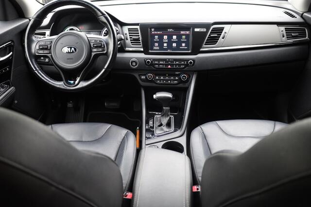 KIA Niro 1.6 GDi Hybrid ExecutiveLine CAMERA LEER+MEMORY TREKHAAK STOELVENTILATIE 4xSTOELVERWARMING JBL CARPLAY DAB STUURVERWARMING NAP DEALER-ONDERHOUDEN GSM-LADER 18"LMV DODEHOEK ENZ! ENZ!
