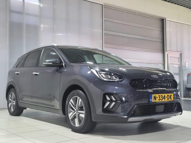 KIA Niro 1.6 GDi Hybrid DynamicPlusLine , Uniek slechts 12.408 kilometer, Apple Carplay/Android Auto, voorstoelen verwarmd, stuurverwarming.