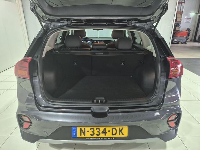 KIA Niro 1.6 GDi Hybrid DynamicPlusLine , Uniek slechts 12.408 kilometer, Apple Carplay/Android Auto, voorstoelen verwarmd, stuurverwarming.