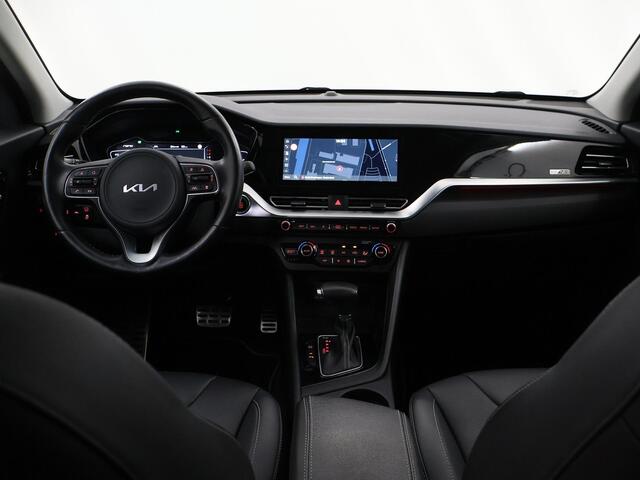 KIA Niro 1.6 GDi Hybrid DynamicPlusLine | Parkeercamera | Stoelverwarming | Navigatiesysteem | Dodehoekdetctie | Stoel&Stuurverwarming | Keyless Go |