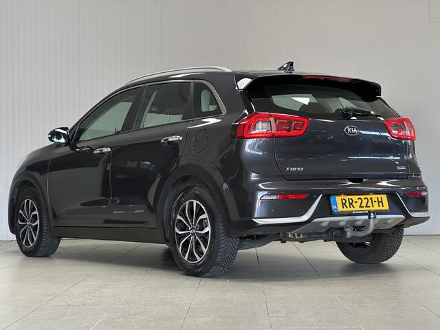 KIA Niro 1.6 GDi Hybrid ExecutiveLine/ Automaat/ Trekhaak/ Camera/ Lane-Assist./ Apple + Android/ Half-Leder/ Navi/ Clima/ Cruise/ Elek. pakket/ Isofix/ Bluetooth/ Armsteun/ Multi. LEDER. Stuur/ 16'' LMV/ Mistl./ PDC/ LED Dagrijve